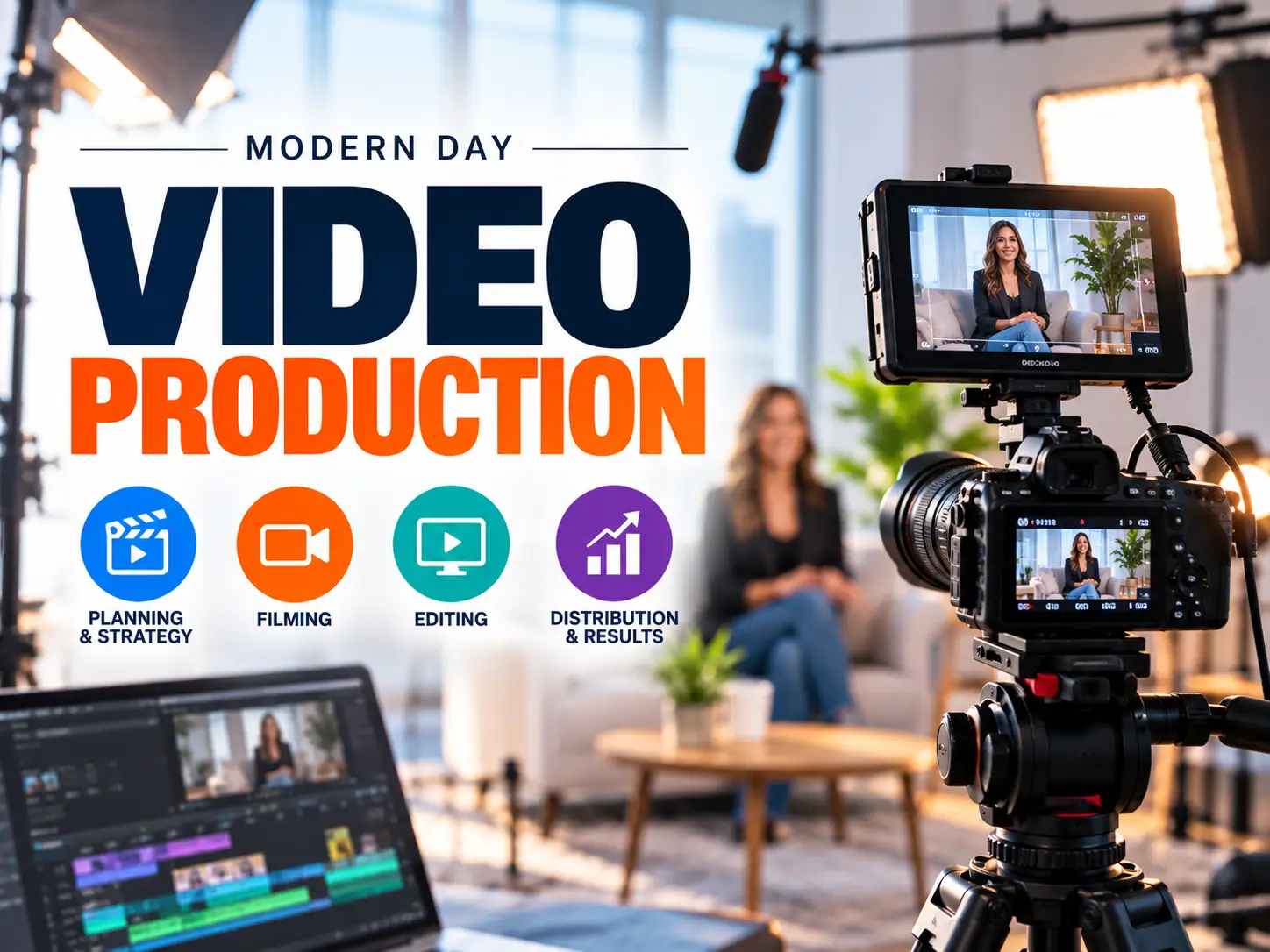 Modern Video Production Studio Modern Video Production Studio